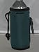 Water Bottle Cooler Insulator Neoprene with Snap, Forest Green