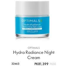 optimals hydra radiance nourishing night cream