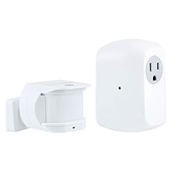 GE, White, Wireless Motion-Sensing Lighting Control