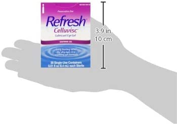 Refresh Celluvisc Lubricant Eye Gel Single-use Containers 30 Ea (Pack of 3)