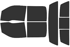 Rvinyl Window Tint Kit Compatible with Ford F-150 2009-2014 (4 Door) - Complete Precut Kit - 20%