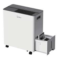 MIDEA SMART 50-PINT DEHUMIDIFIER WITH BUILT-IN PUMP, ENERGY STAR CERTIFIED. MAD50PS1AWT-C. FOR SPACES UP TO 4,500 SQ. FT.