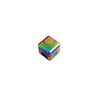 WeFidget Original Metal Rainbow Cube Spinner