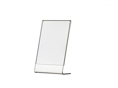 Marketing Holders Slanted Counter Frame Great for Trade Shows Expos Table Ad Literature Flyer Frame 4" w x 6" h Qty 1