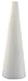 Hygloss Products Foam Cones - Craft Foam (XPS) for Projects, Arts, & Crafts, 12-Inch Tall x 4-Inch Base, White, 6 Pieces