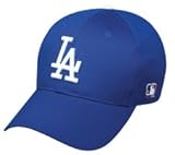 MLB ADULT Los Angeles DODGERS Home Blue Hat Cap Adjustable Velcro TWILL