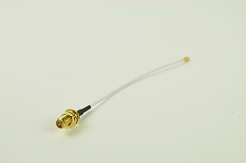 10CM U.FL thin WiFi coaxial pigtail with RP-SMA-female RF connector