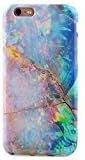 Marble iPhone 6 6s Case Protective Phone Marble (blue opal)