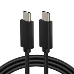 CBUS - USB 3.2 Gen2 USB-C to USB-C 100W 10Gbps Cable. Compatible with Thunderbolt 3, Docking Stations, SSD Drives, MacBook Pro/Air, Dell XPS, Lenovo Yoga, ThinkPad, 4K/5K Monitor Displays (2m, Black)