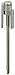 Don Jo Door Saver Residential Hinge Pin Doorstop, Satin Nickel Finish, Carbon Steel Material, 3/16
