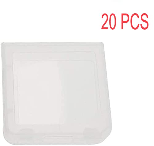 RuiItroliker 20pcs Game Cartridge Protector Box Game Card Case Dust Cover for DS 3DS DSI Cartridge Single Game Card