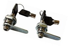 ME Superb Deals Tubular Cam Lock with 5/8 Cylinder and Chrome Finish, Keyed Alike (Pack of 2) by ME - Thumbnail 3