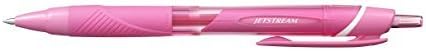 UNI-BALL JETSTREAM SXN-150-07 RETRACTABLE ROLLERBALL PEN [Pack of 3] Baby Pink Barrel with Pink Ink