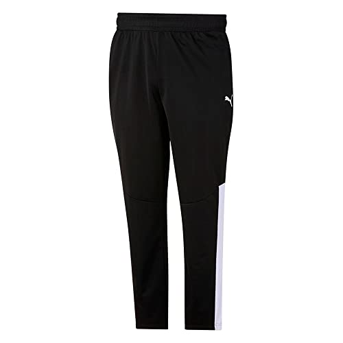 PUMA Herren Contrast Pants 2.0 Trainingshose, Schwarz/Weiß, X-Groß