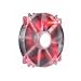 Cooler Master MegaFlow 200 - Sleeve Bearing 200mm Red LED Silent Fan for Computer Cases primary
