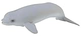 CollectA Sea Life Beluga Whale Calf Toy Figure - Authentic Hand Painted Model