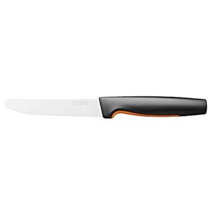 Fiskars Tomatenmes, Functional Form, lengte: 23 cm, Japans roestvrij staal/kunststof, 1057543