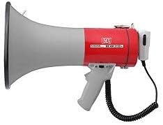 MAXCART PA Megaphone - 60 Watts RMS - Hand Grip/Shoulder Sling Type Megaphone