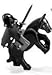 Lego Lord of the Rings Ringwraith Minifigure with Rearing Horse