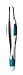 Easy Hold Slant Tip Tweezers. 1 Ct.
