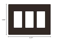LIDER Matte Finish Decorator Switch