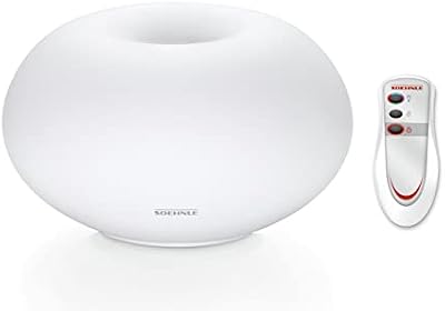 Milano Plus Aroma Diffusore con telecomando, diffusore di aromi con fragranza e/o illuminazione, nebulizzatore con cambio di colore e funzione di arresto