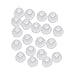 Bluecell 10 Pairs Small Clear color Silicone Replacement Ear Buds Tips for Audio-Technica Skullcandy Monster Sony Ultimate Ears Sharp Sennheiser Plantronics TDK Phillips Panasonic Denon Griffin JVC primary