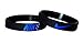 Nike NK2 Baller Band Silicone Rubber Basketball Baseball Football Running Wristband Bracelet (Black/Blue)
