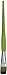 da Vinci Student Series 374 Fit for School and Hobby Paint Brush, Flat Elastic Synthetic with Green Matte Handle, Size 24 (374-24)