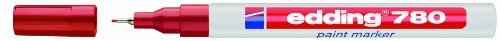 EDDING 780 PAINT MARKER PEN EXTRA FINE LOW ODOUR - RED