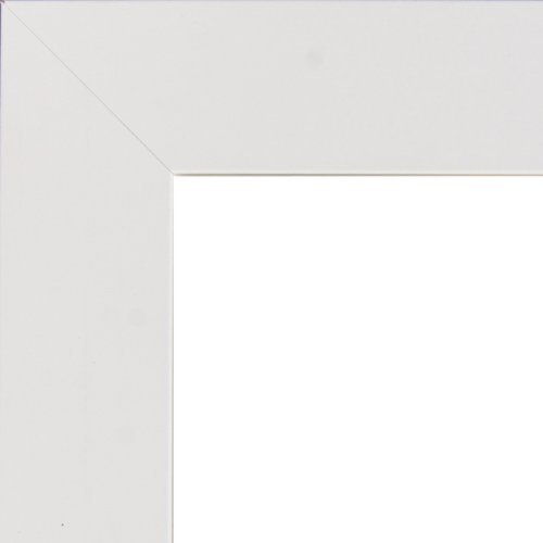 ArtToFrames 11x16 inch Modern White Frame Picture Frame
