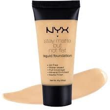 NYX Stay Matte Not Flat Liquid Foundation- Ivory #SMF01