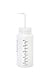Vestil BTL-WW-16-LBL Wide Mouth Low Density Polyethylene (LDPE) Round Squeeze Wash Bottle with Label and Natural Cap, 16 oz Capacity, Translucent