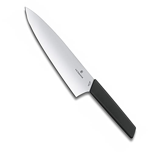 Victorinox Swiss Modern Tranchiermesser, Extra Breite Klinge, Spuelmaschinengeeignet, Rostfreier Stahl