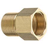 M MINGLE Pressure Washer Coupler, Metric M22 15mm Male Thread to M22 14mm Female Fitting, 4500 PSI