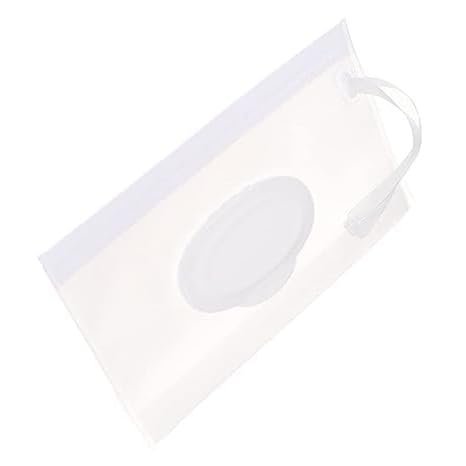 Baby Wipe Case Travel Holder Keeps Wipes Moist Set of Wet Wipes Holders Cases Portable Travel On The Go Refillable Dispenser Container Waterproof Wipe Container with Sealed Zipper Wipes and Holders