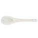 Porlien White Bone China Asian Soup Spoons 6.75 Inch-Set of 4