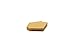 AccusizeTools - GTN-3, Self-Lock, Zero Degree Angle, Carbide Inserts TiN Coated 10 Pcs/Box, 2403-2004x10
