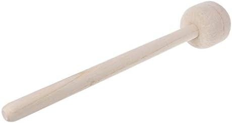 Band Drum Sticks Timpani Mallets Precussion Drum sticks Soft Felt Head Wood Handle 2 PCS