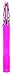 True TrueTap Pink Double Hinged Waiter’s Corkscrew, Stainless Steel Wine Key with Foil Cutter Small