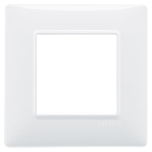 VIMAR Plana 14642.01 Cover Frame 2 Modules Technopolymer White