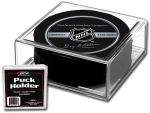 BCW 2-Piece Snap Design Hockey Puck Holder, Clear, 1-Unit