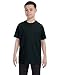 Gildan boys Heavy Cotton T-Shirt(G500B)-BLACK-M