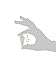 OOK 50096 25lbs Hardwall Hanger (1-1/2