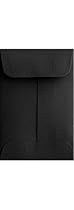 #1 Coin Envelopes (2-1/4 x 3-1/2) - Midnight Black (50 Qty.)