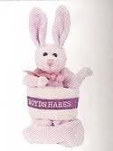 Boyds Bears Orchid De La Hopsack 8" Bunny #91405 Retired in 1999