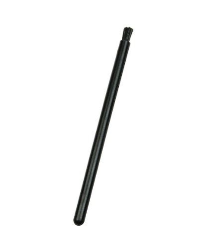 Menda 35690 Polypropylene Conductive Brush with Round Handle, 1/4" Diameter Firm Bristle