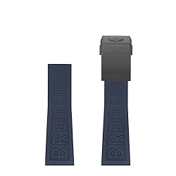 AEMALL For Breitling Watchbands 22mm 24mm Rubber