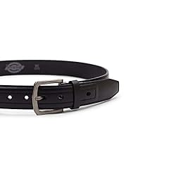 Dickies Men's Casual Leather Belt, Black