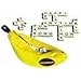 Bananagrams and Appleletters Bundle Including Blizy Keychain